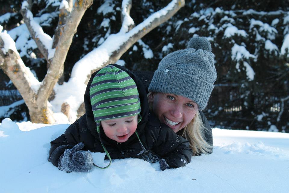 Kim and Parker snow 2