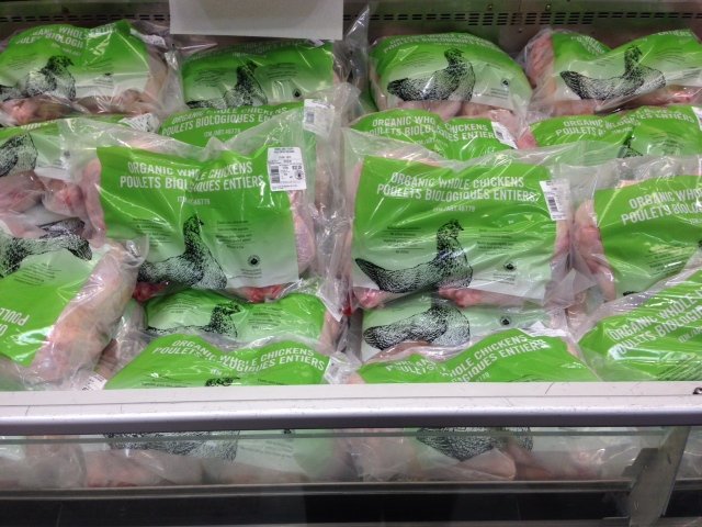Costco organic chickens