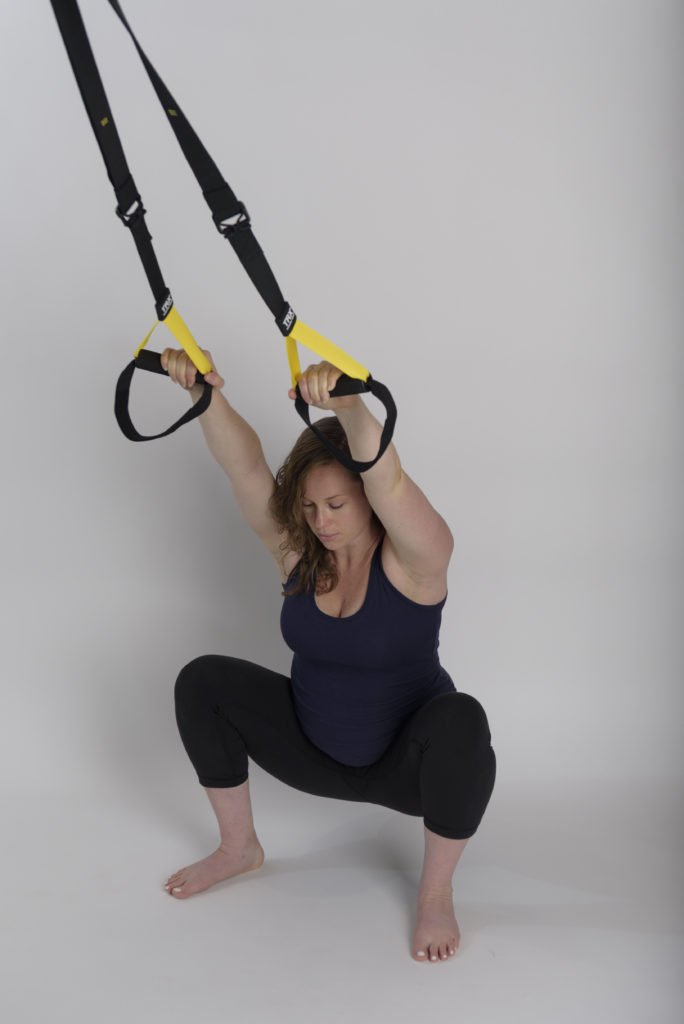 Birth Prep Supported Deep Squat